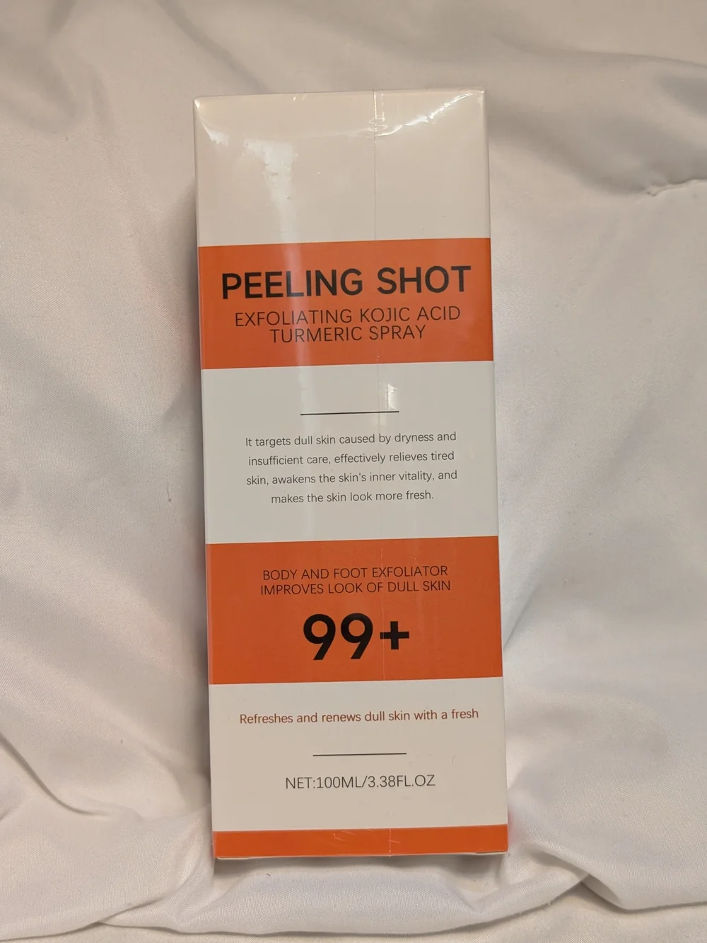 NEW**Peeling Shot Exfoliating Kojic Acid Turmeric Spray By Dr. Melaxin